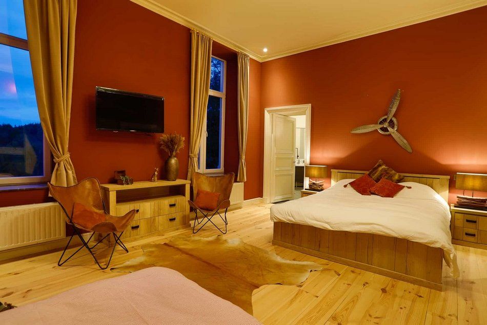 slaapkamers voor 40 personen