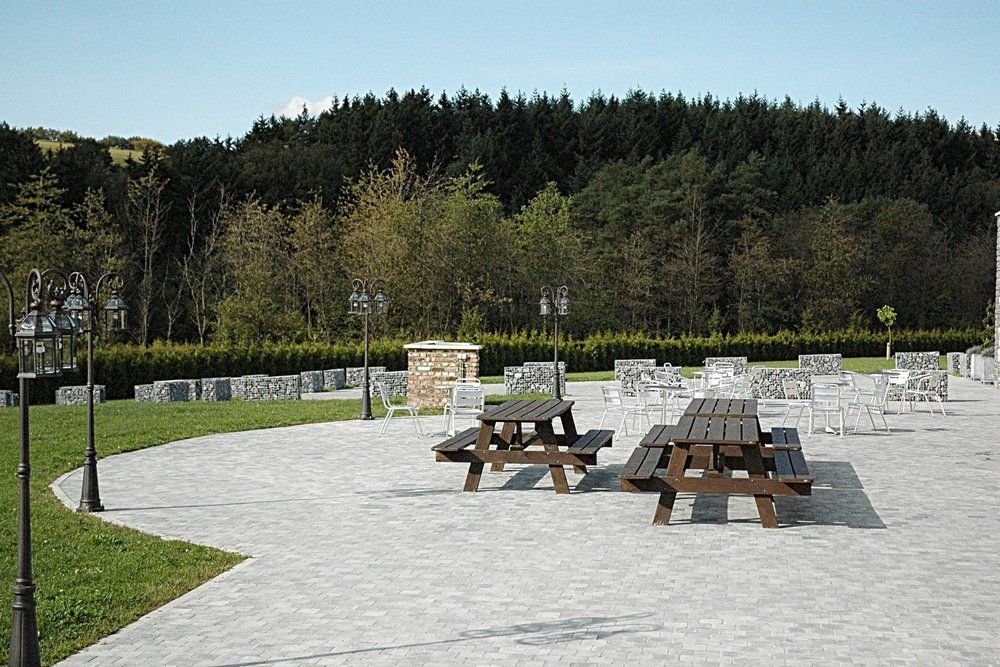 terras bij groepshoeve