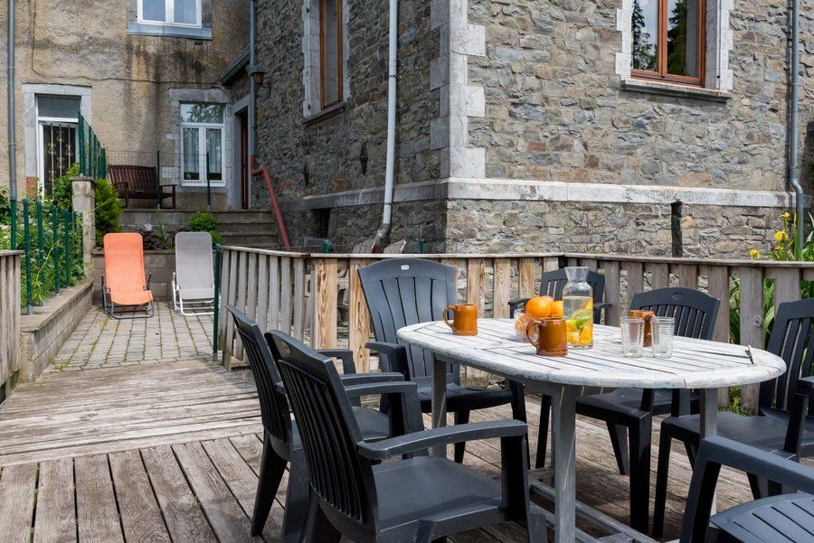 Terras kasteelovernachting