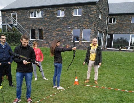 boogschieten op locatie