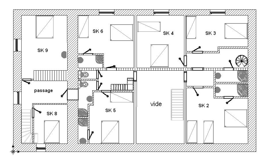 Fotos van groepshuis met vrij uitzicht