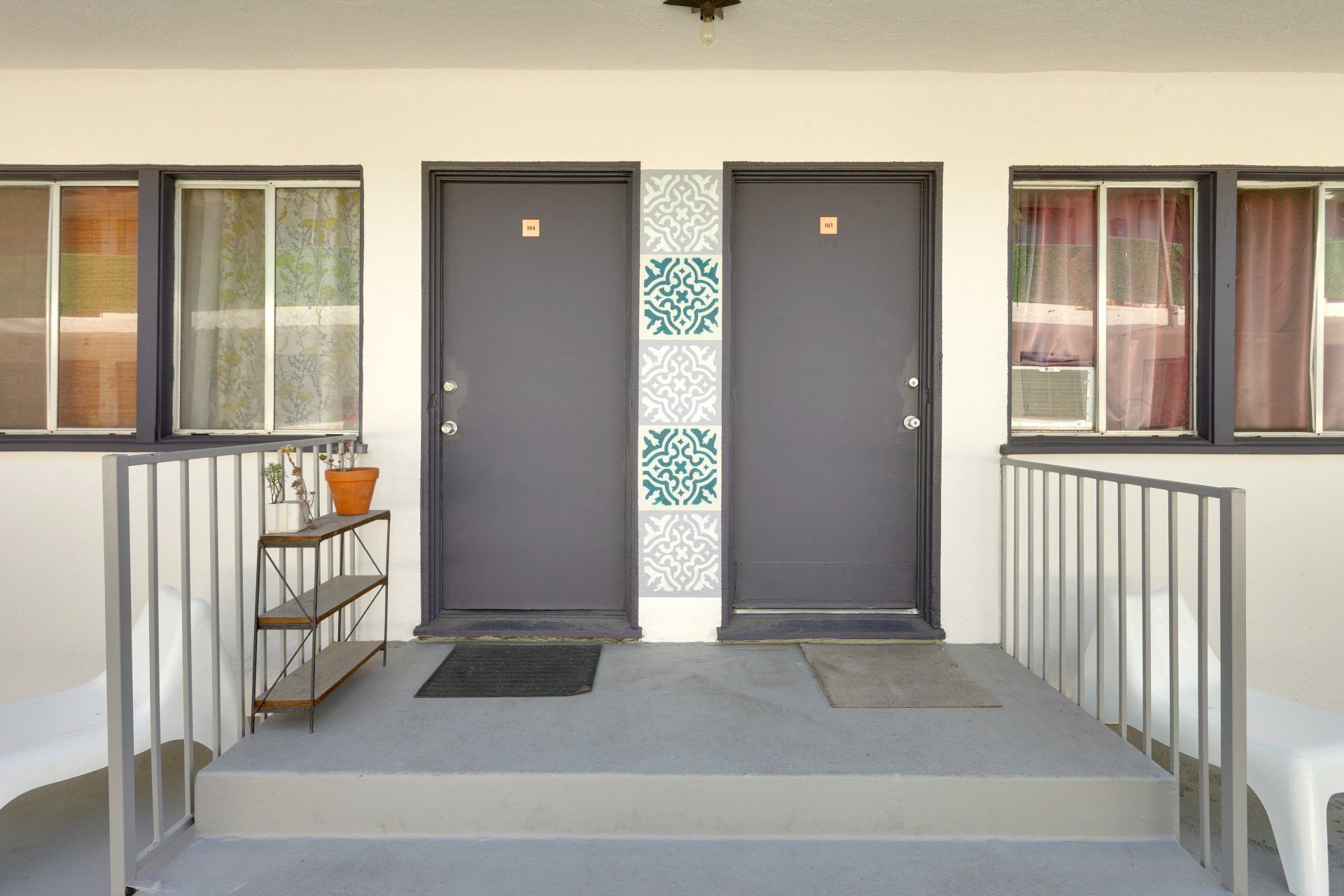 Burns Avenue Front Door Photo