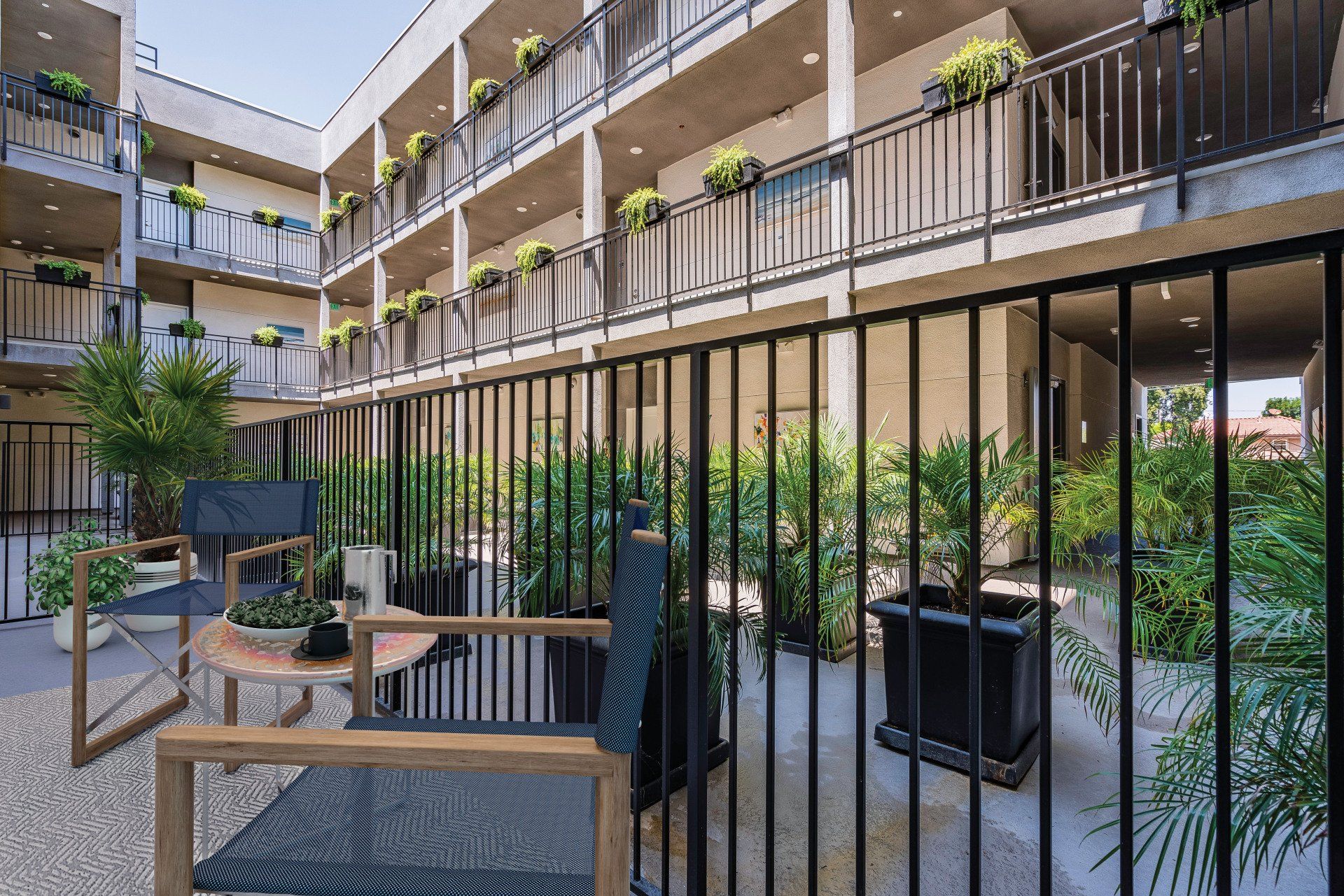 The Burbank Outdoor Sitting Area Photo