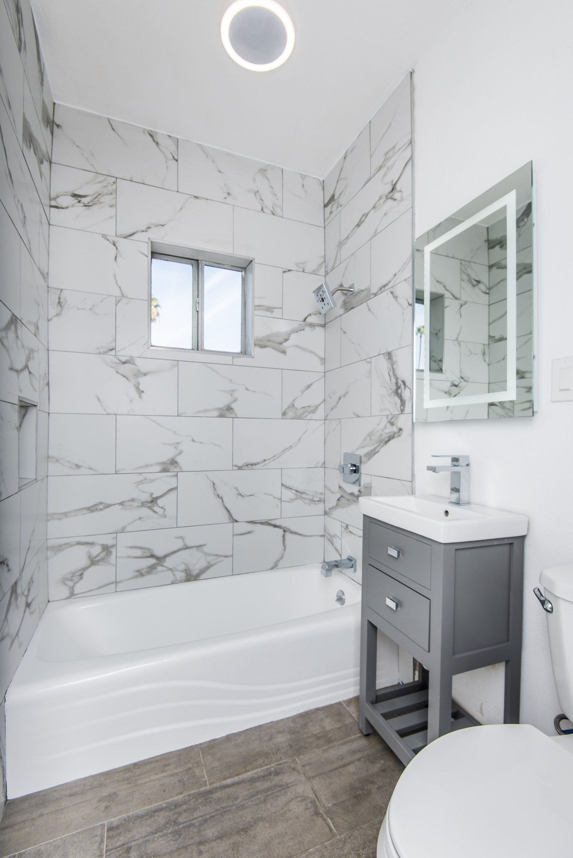 Curson Apartments Bath and Sink Photo