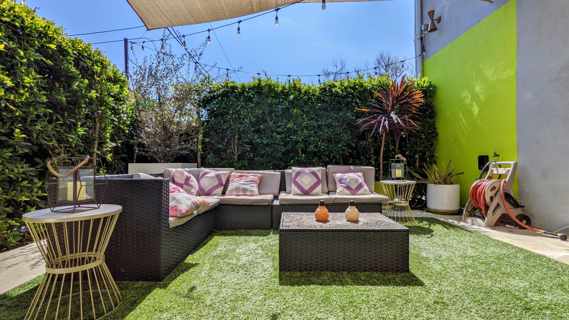 Market Street Outdoor Lounge With Couches Photo