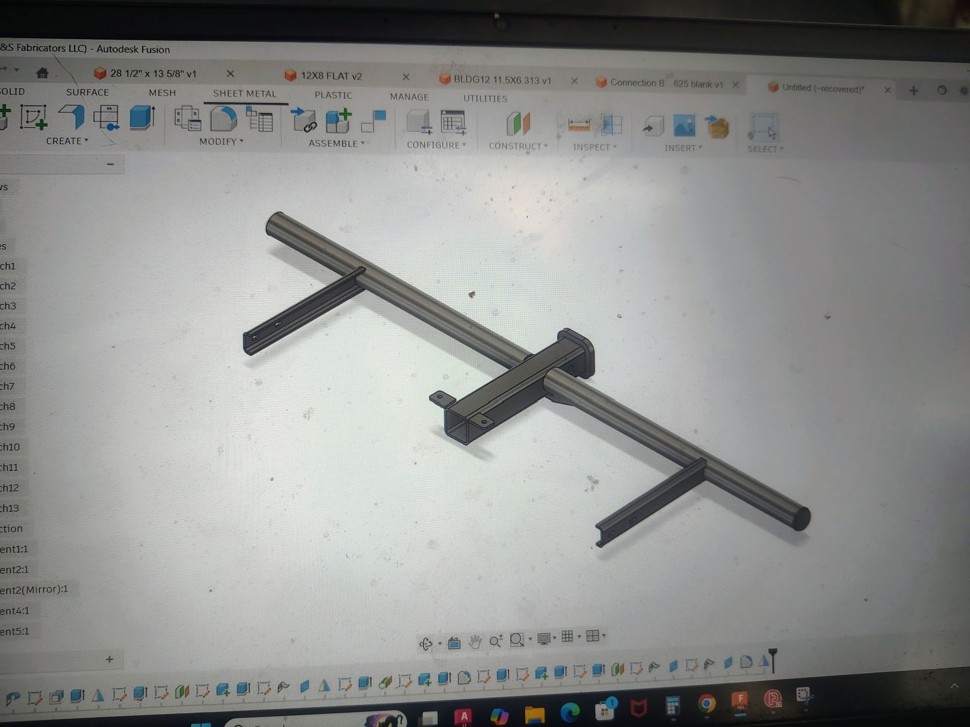 Moke Rear Bumper Replacement with Receiver Hitch