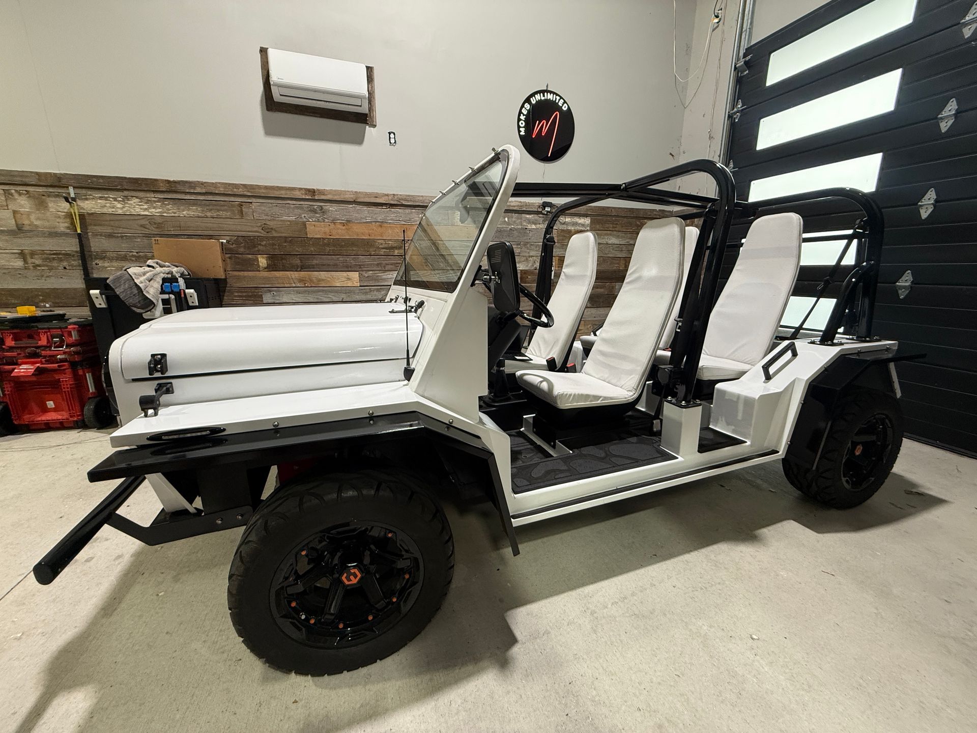 Steel Fender Flares for Moke