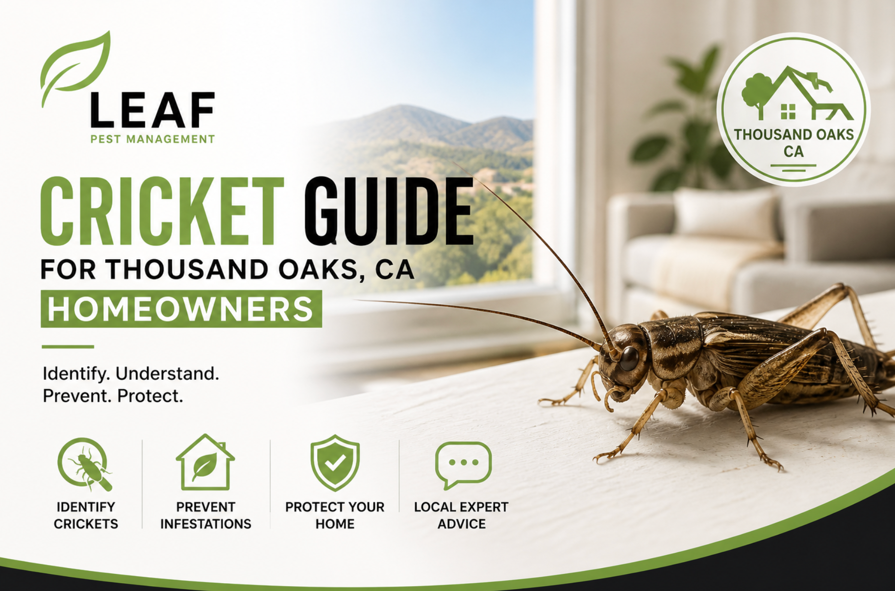 cricket control thousand oaks,prevent crickets home,cricket infestation tips