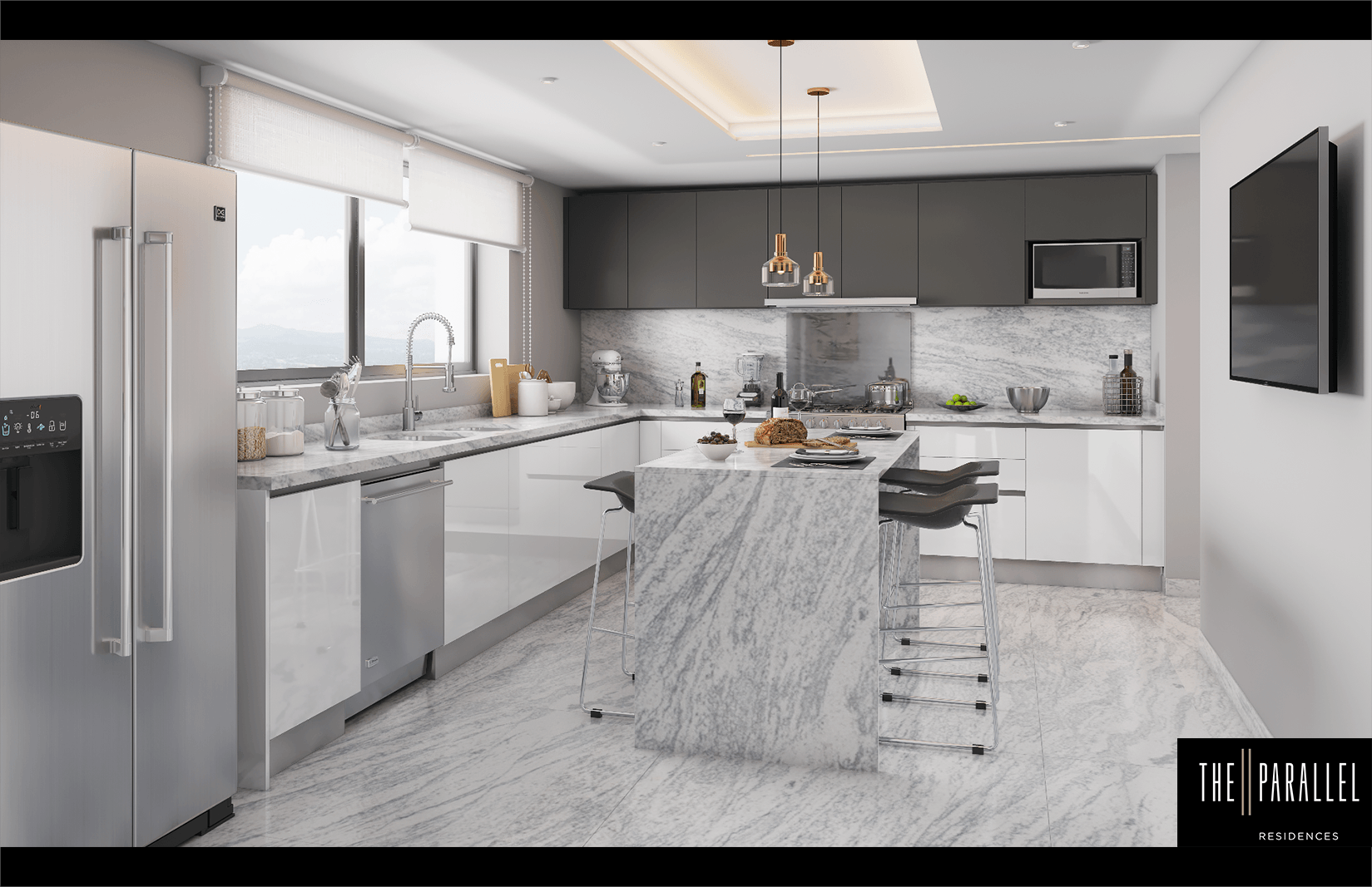 cocina muestra desarrollo the parallel