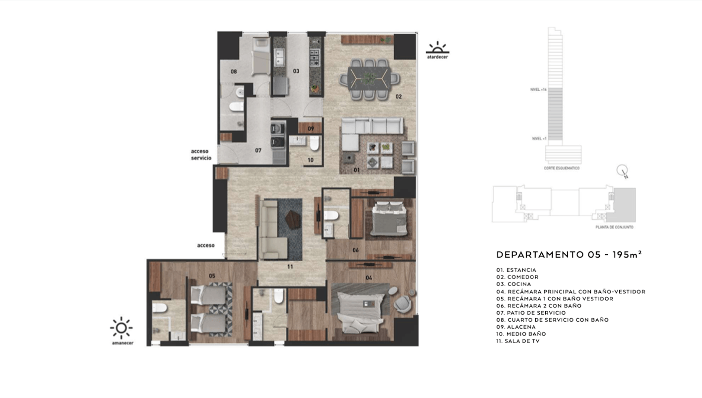prototipo vivienda 195 m2