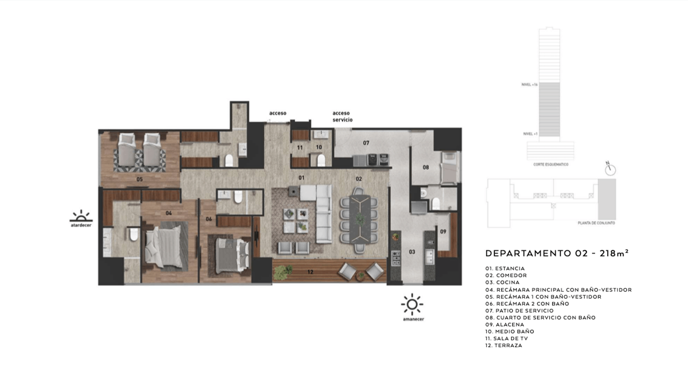 prototipo en serena 218 m2