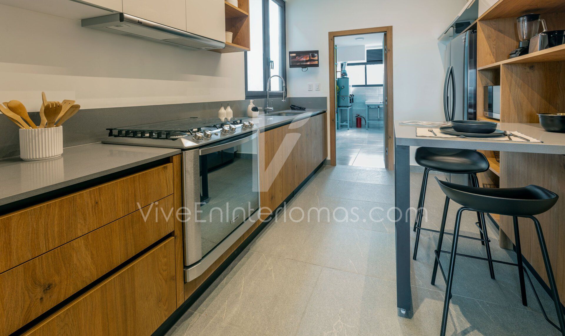 cocina departamento aurea