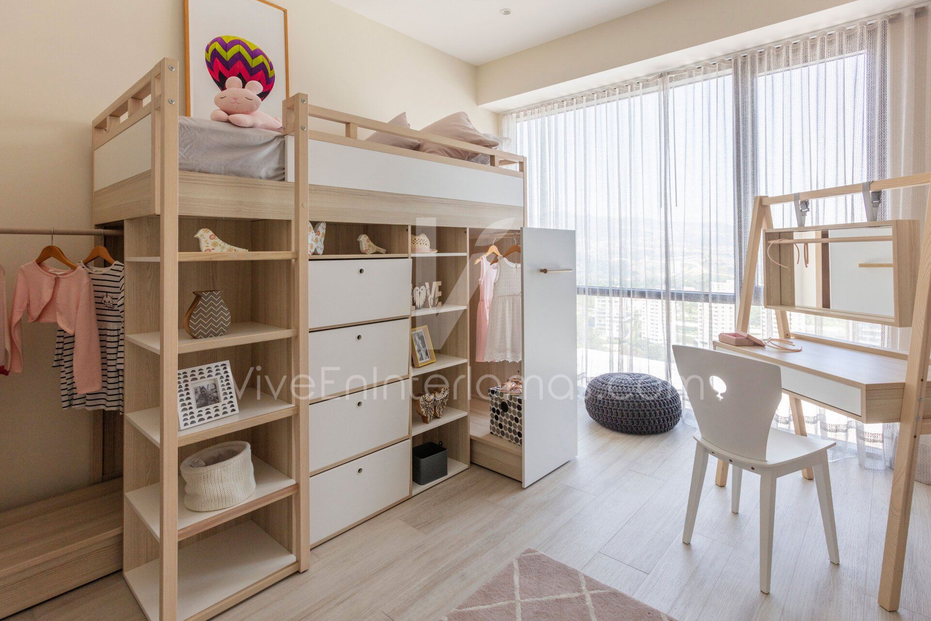 cuarto infantil cosmocraft residencias