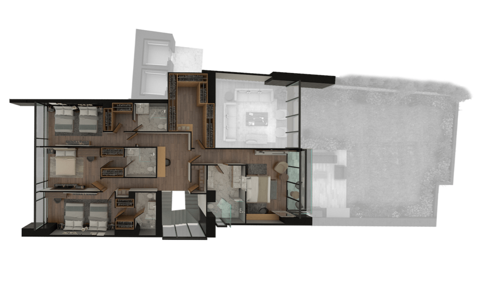 Garden house planta alta en aurea