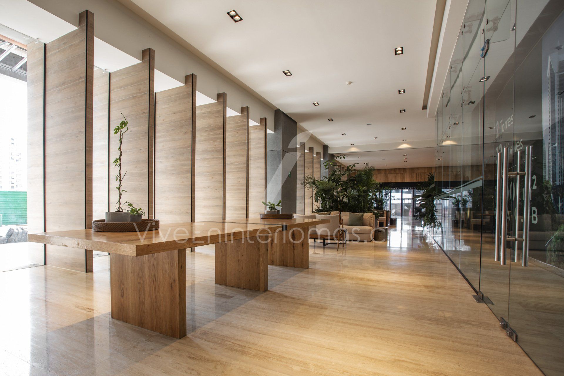 lobby residencial manigua