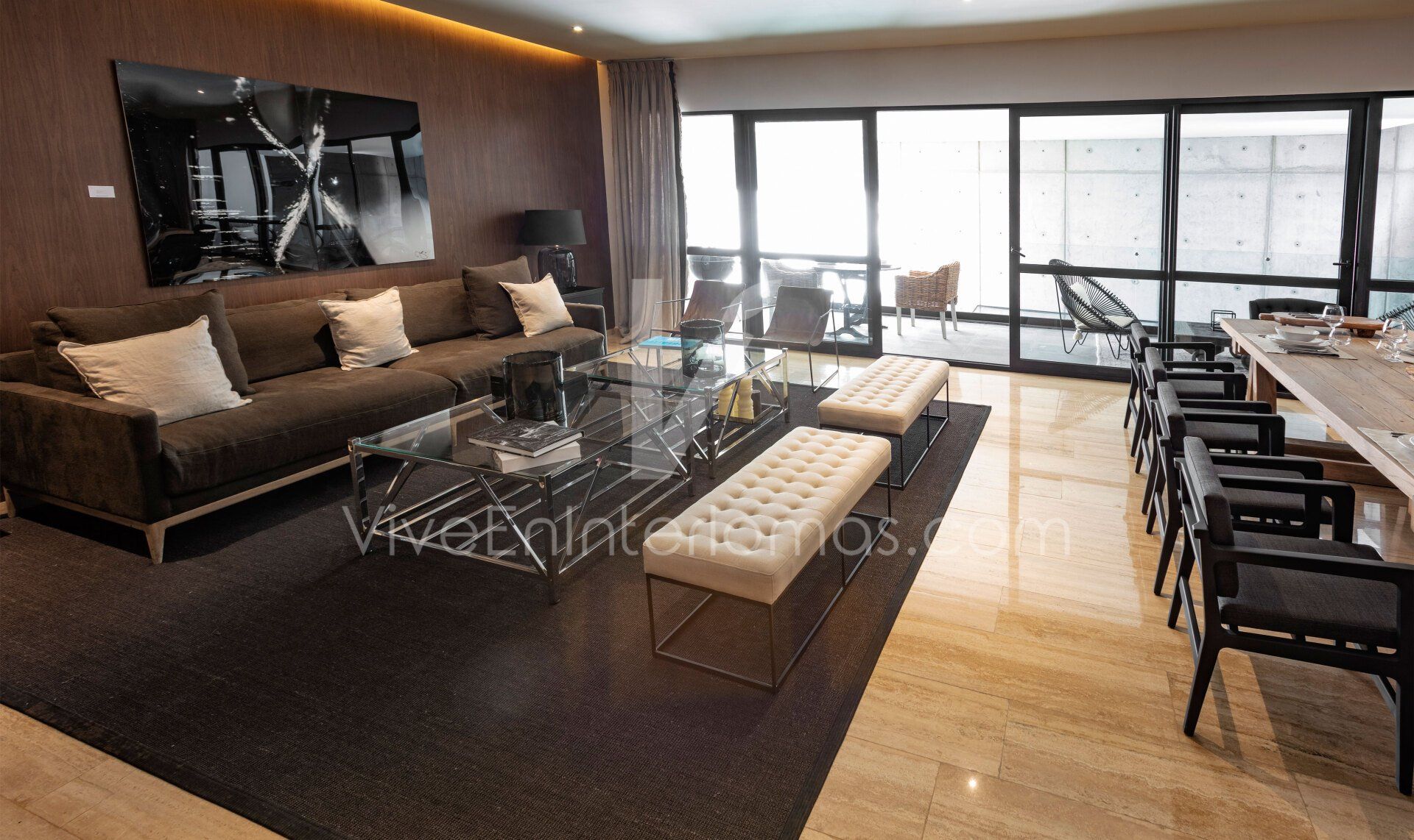 sala muestra manigua residencias