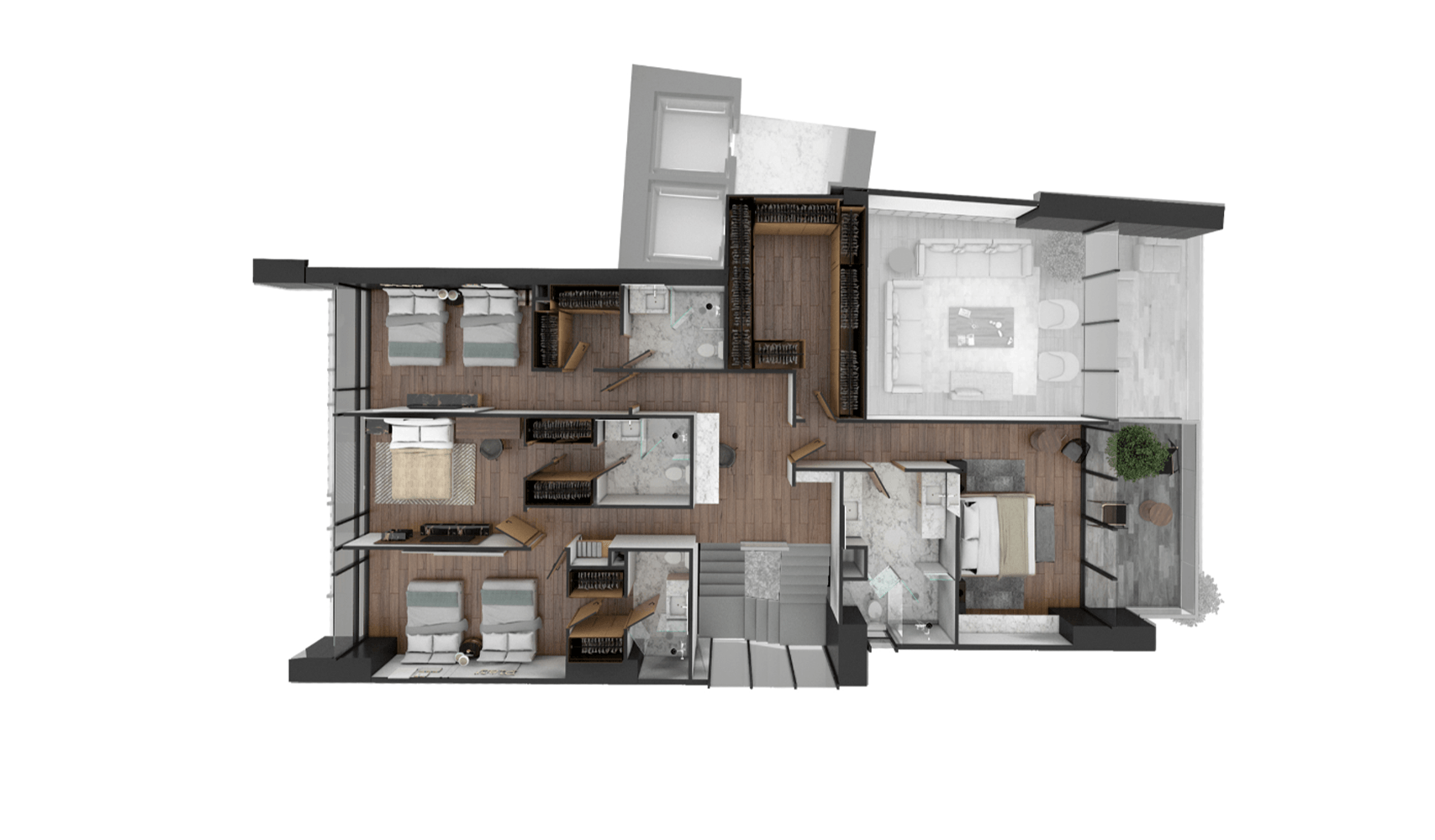 penthouse planta alta - aurea interlomas