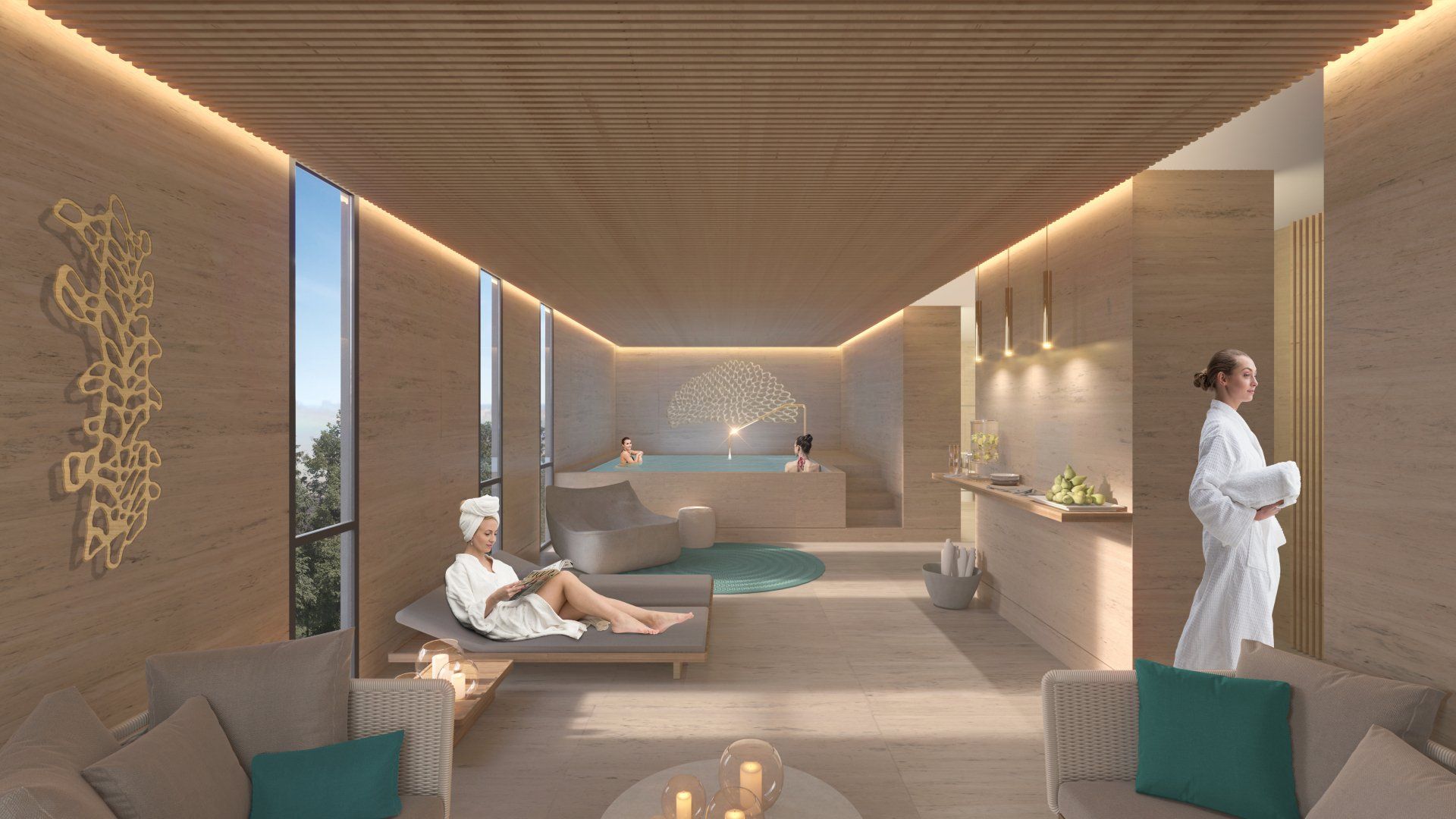 spa departamentos en the parallel