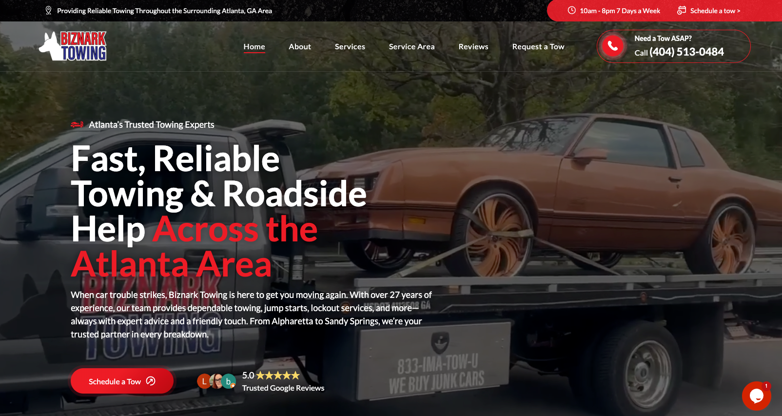 Moving Company Website Design