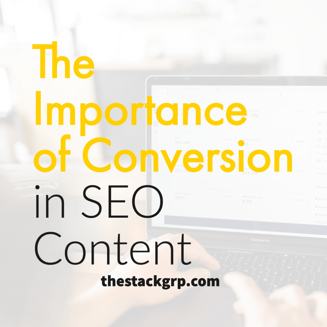 SEO Agency and the importance of conversion