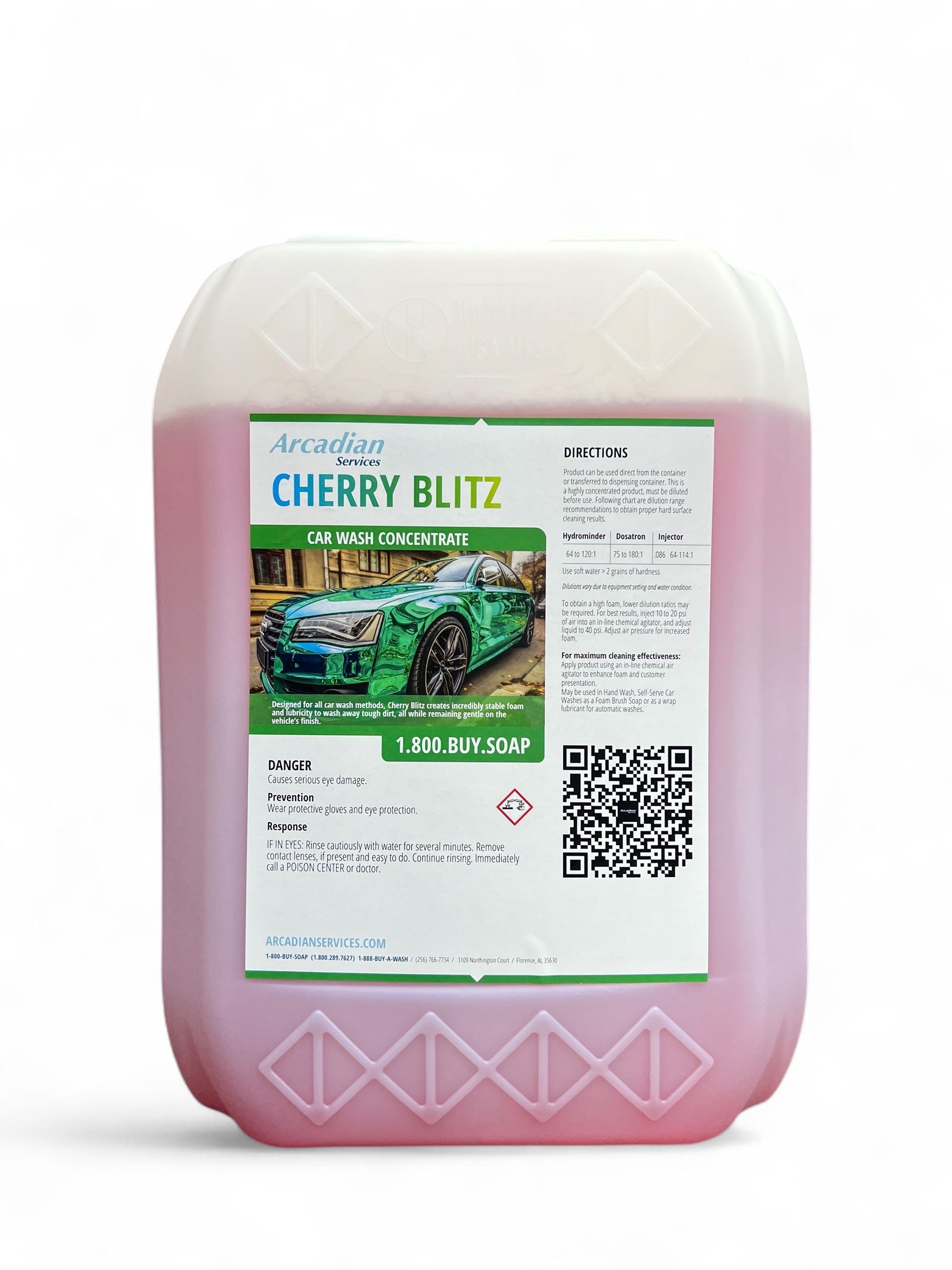 arcadian premium coatings glass cleaner