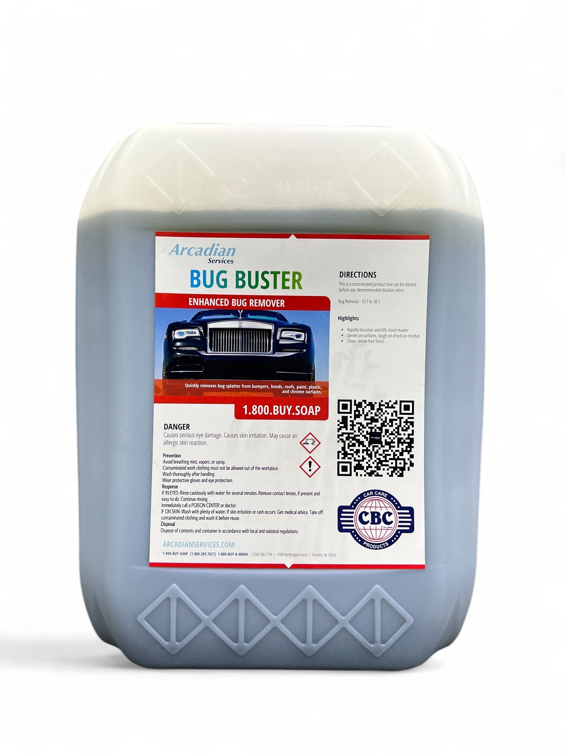 arcadian premium coatings glass cleaner