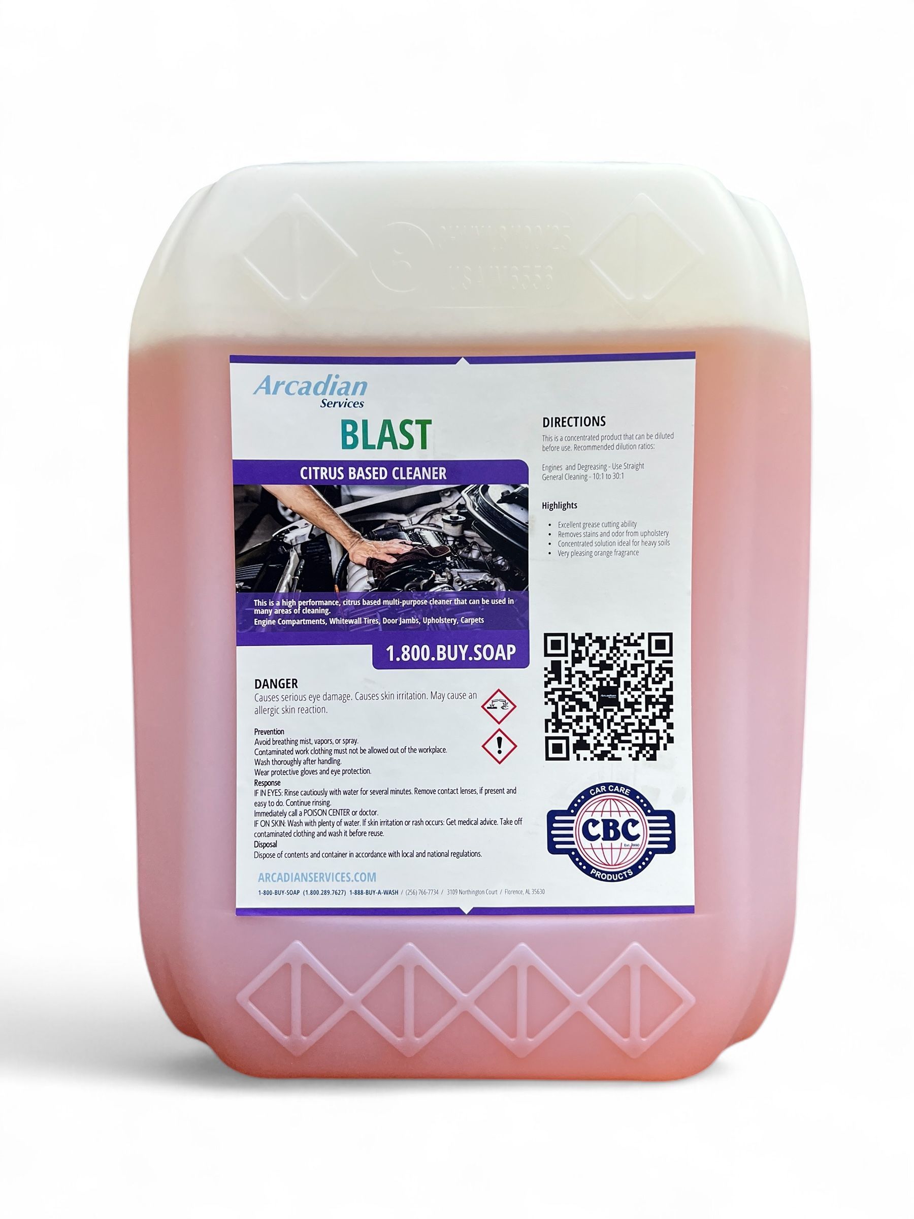 arcadian premium coatings glass cleaner