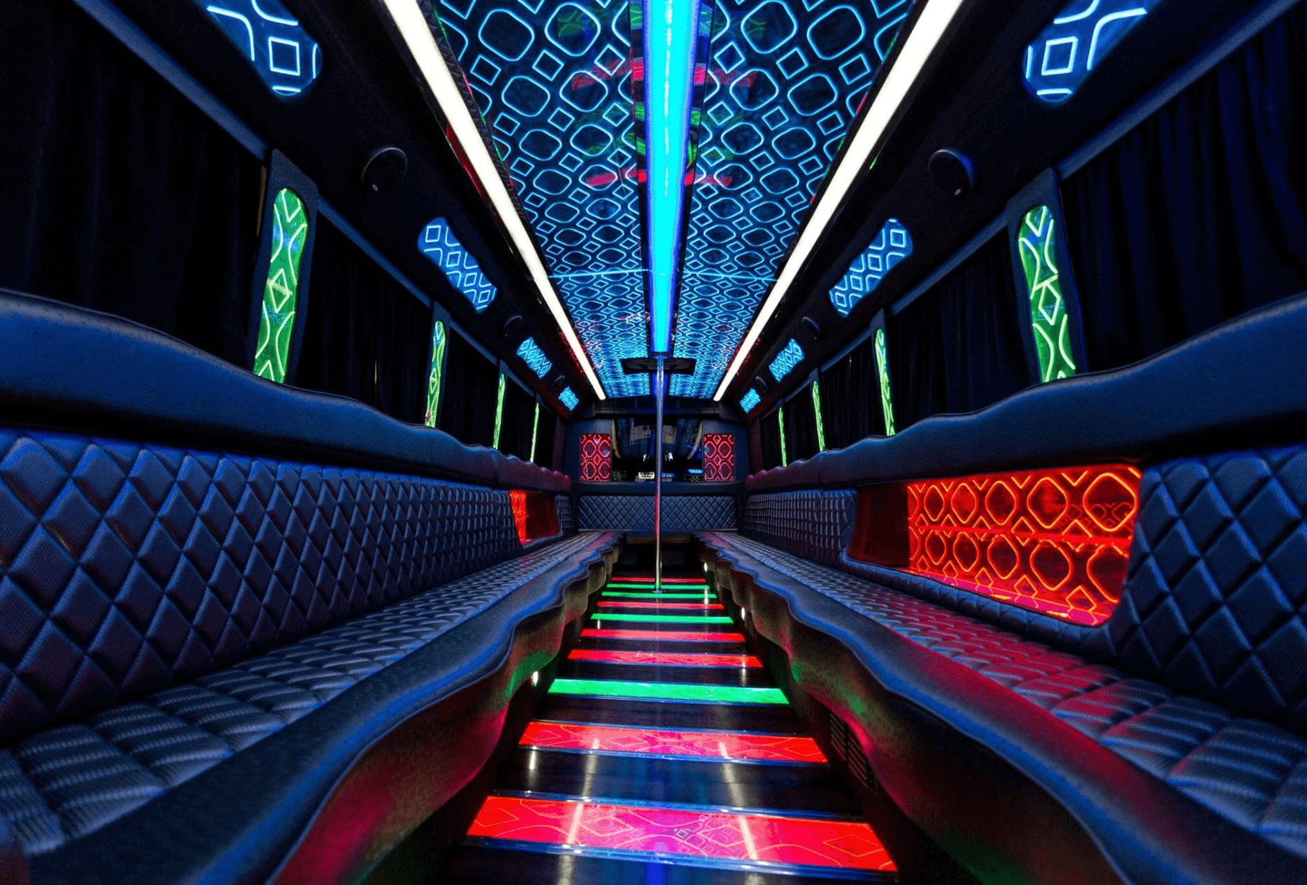 Party Bus Rental Service New Orleans Limo Bus With A Stripper Pole