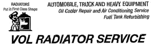 Vol Radiator Service - Knoxville, TN