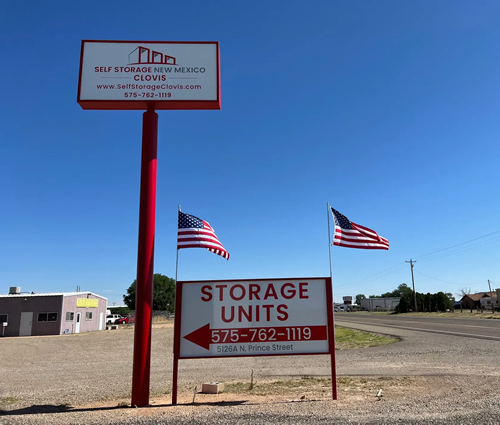 Premier Self Storage, RV Storage and Boat Storage units on N. Prince St. in Clovis, NM