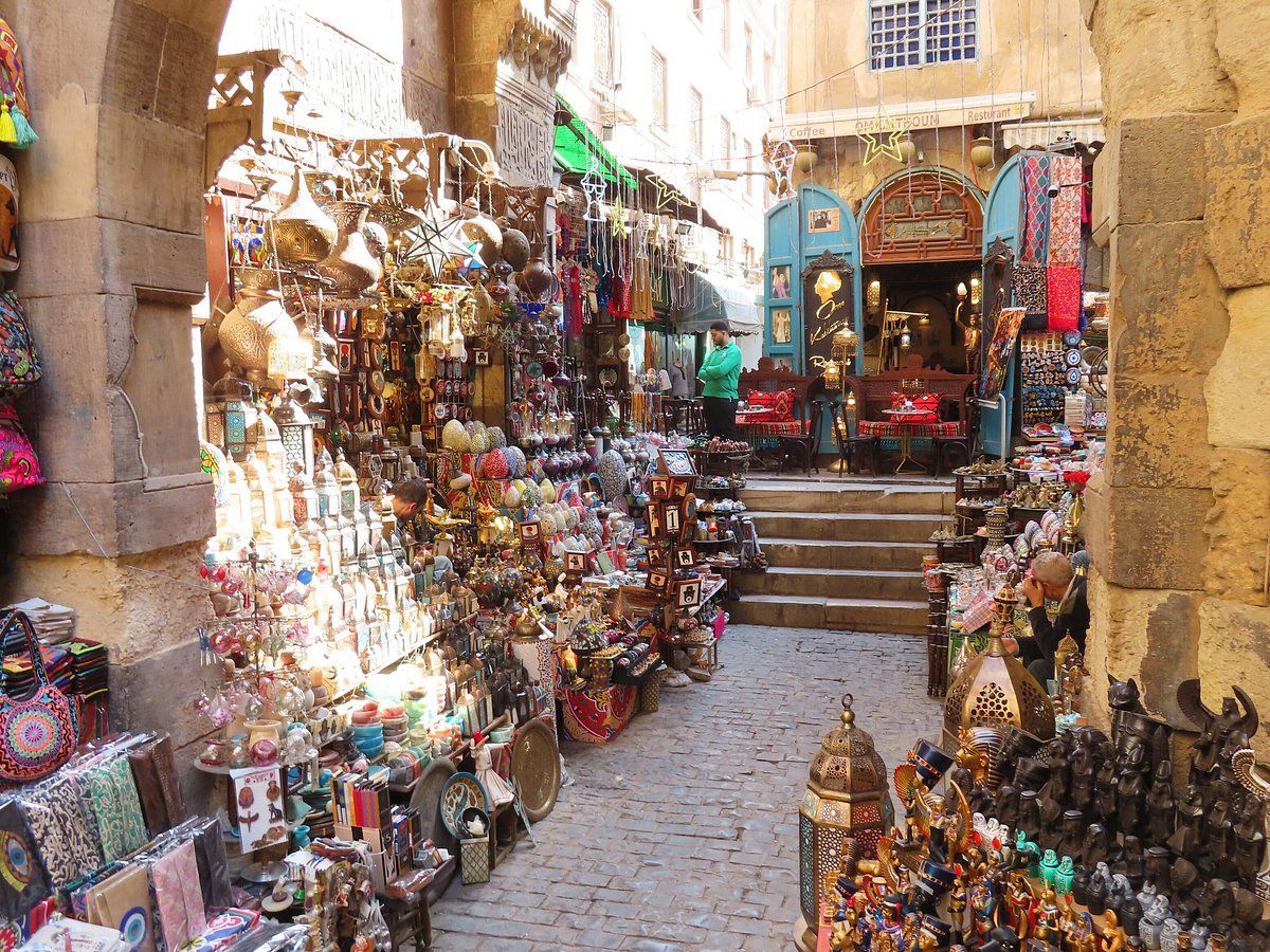 Khan el Khalili Market , Old Cairo Market , Cairo Bazaar , Islamic Cairo,Khan el-Khalili silver & gold
