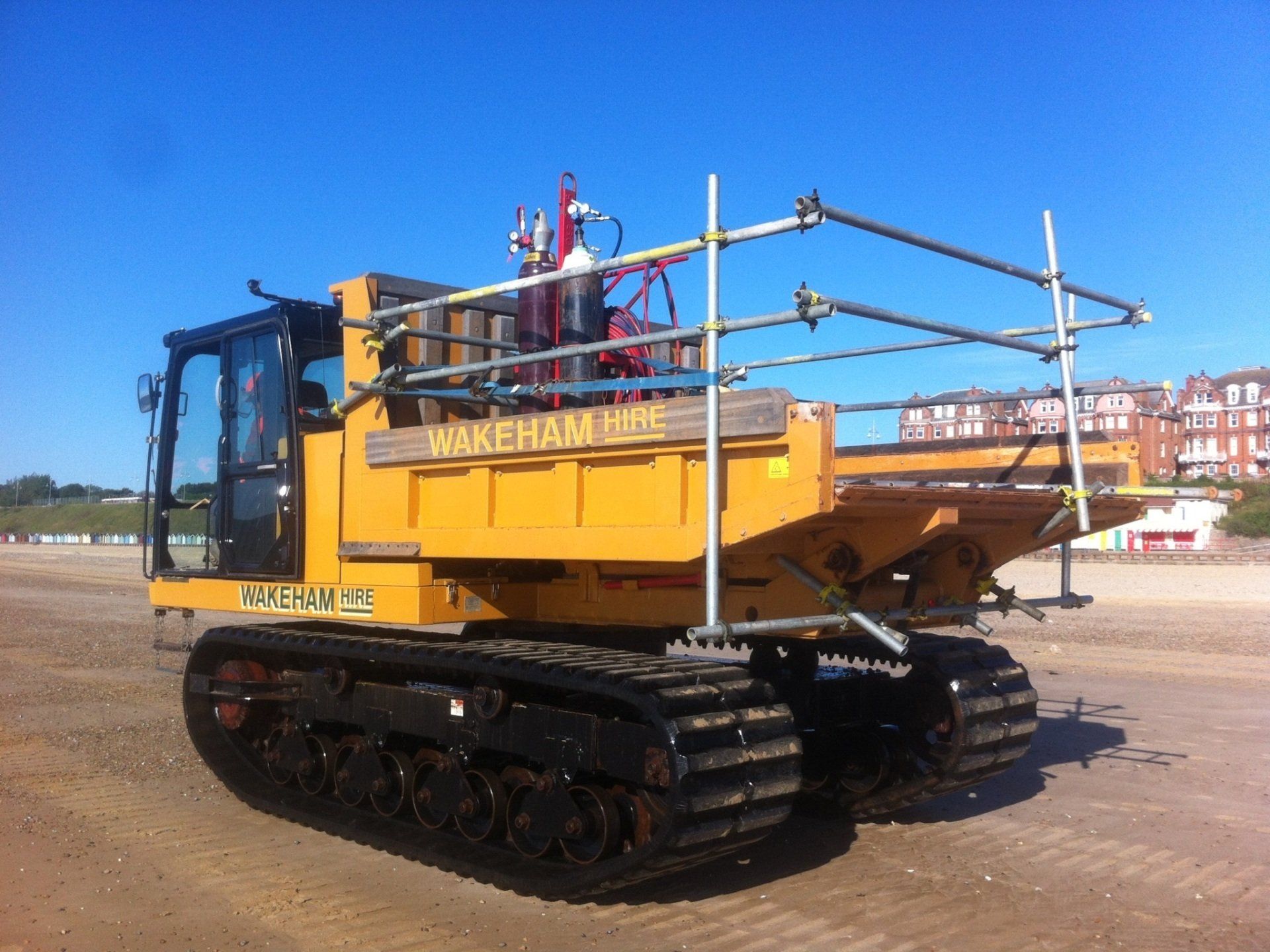 Tracked Dumper at Lowestoft