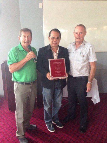 Presenting The Award — Broadbeach, QLD — Chiangmai Thai Restaurant