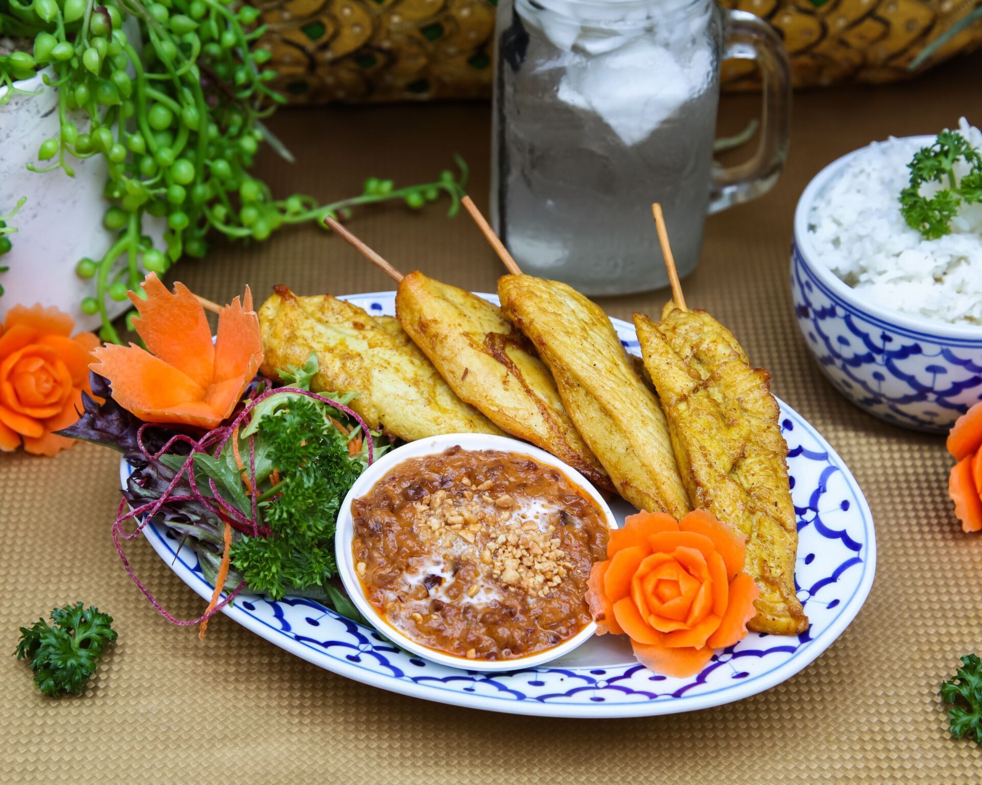 Chicken Satay — Broadbeach, QLD — Chiangmai Thai Restaurant