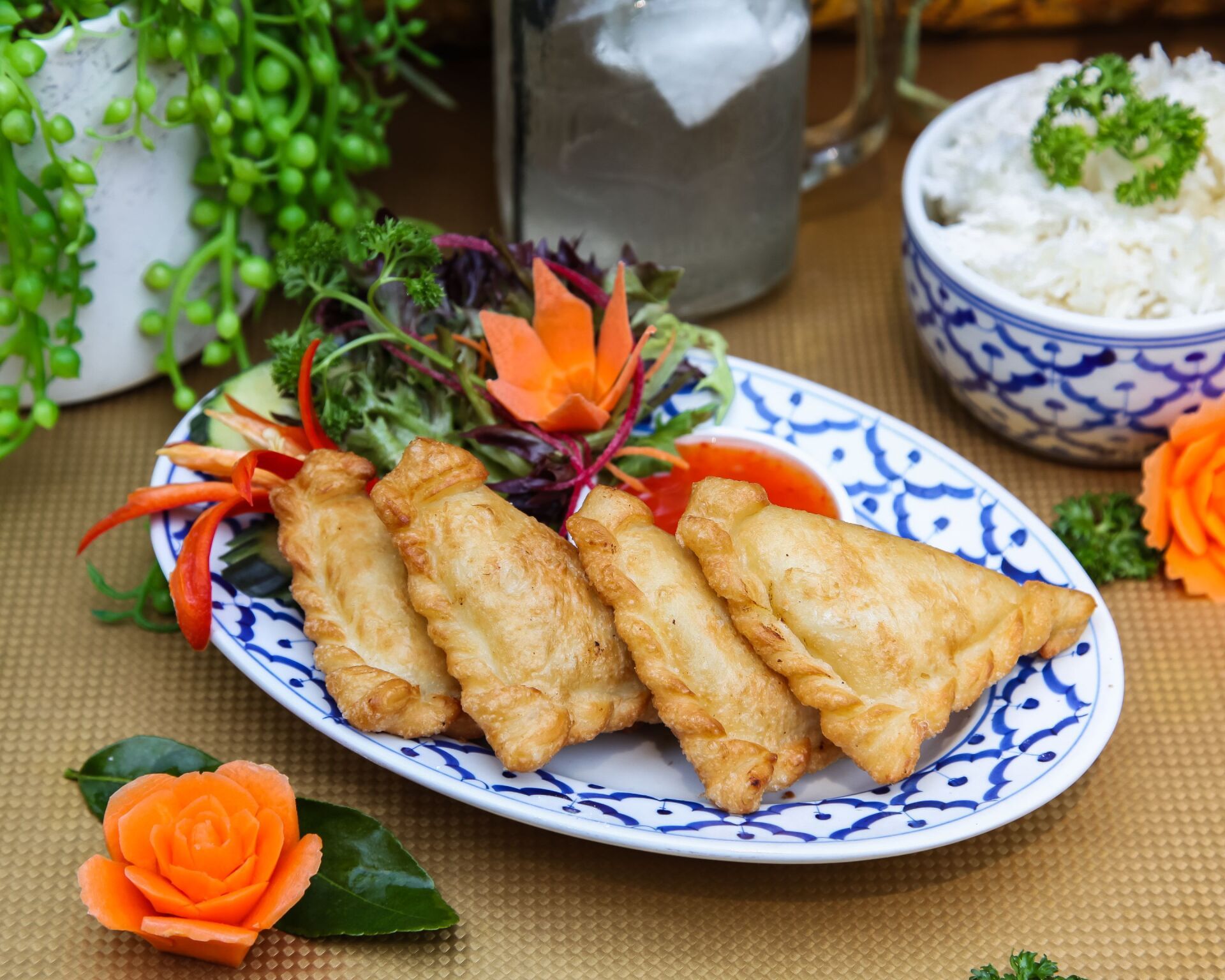 Curry Puffs — Broadbeach, QLD — Chiangmai Thai Restaurant