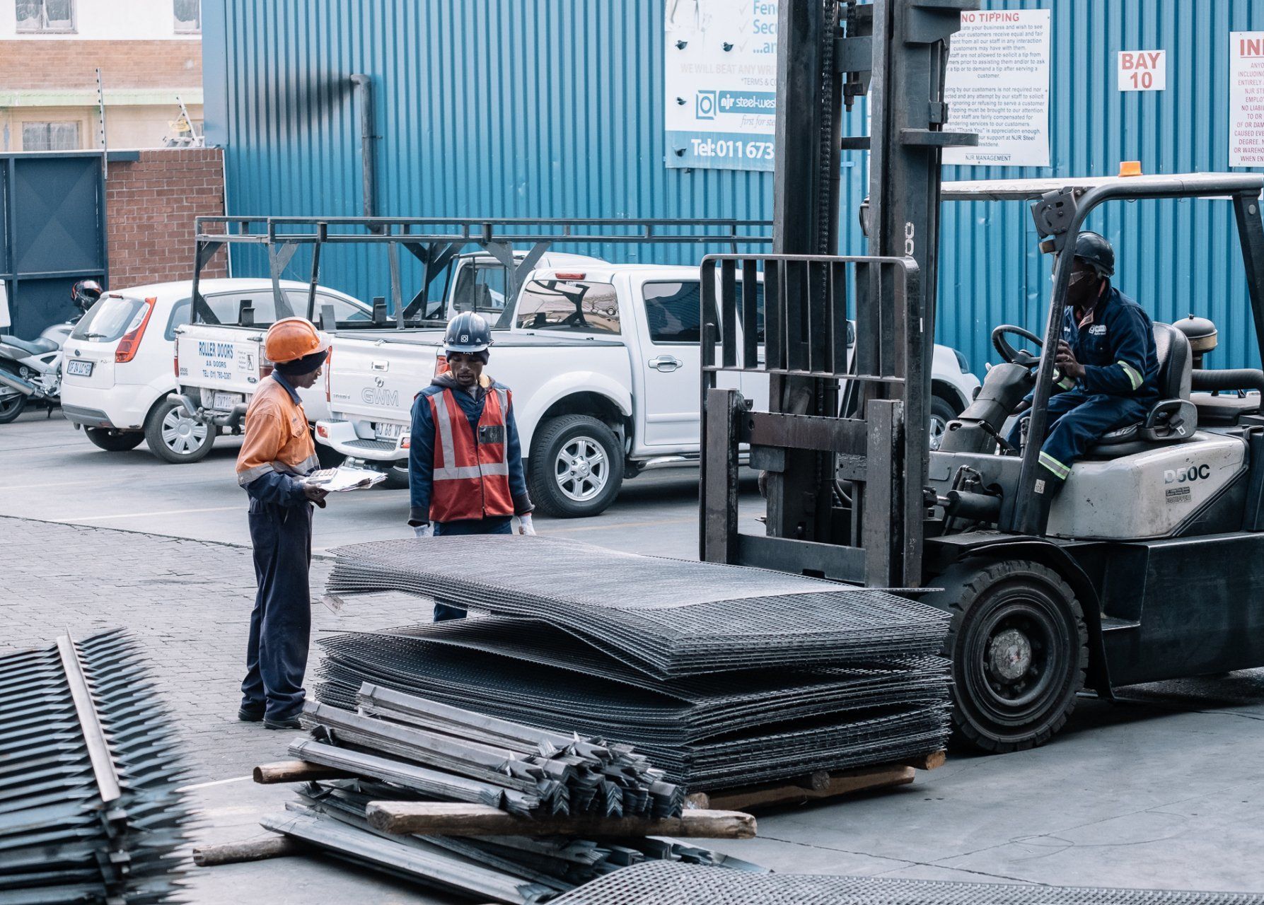 njr steel delivery service