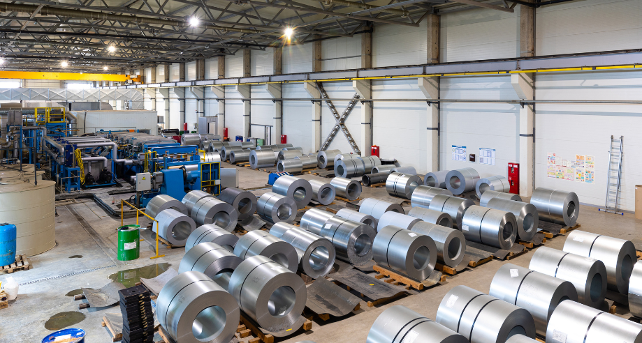njr steel coil processing facility