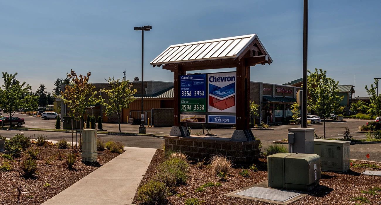 Professional landscape maintenance for commercial buildings in Southern Nevada