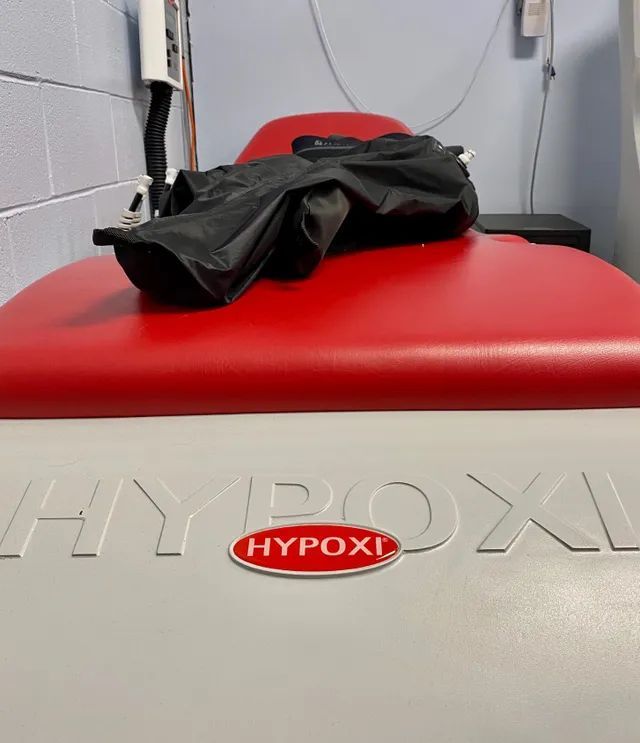 A White Box With Hypoxi Written on It