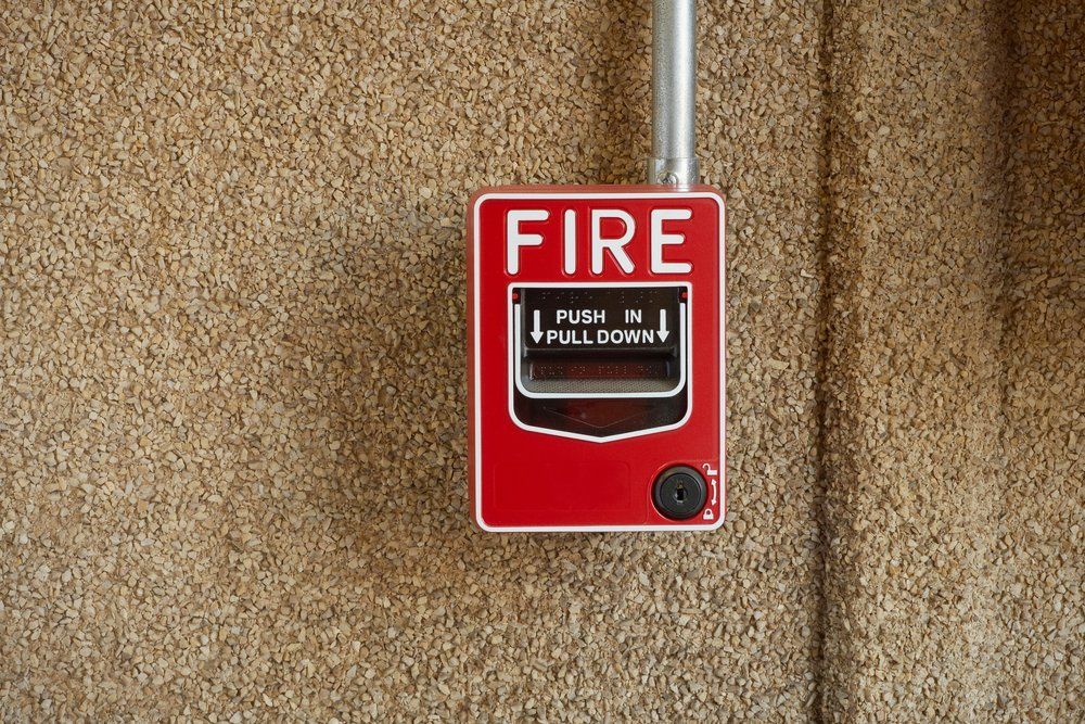 Fire Alarm  on Office Wall — Fire Protection Services in Lismore, NSW
