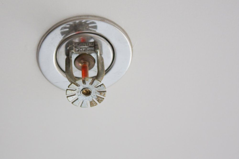 Fire Sprinkler on Ceiling — Fire Protection Services in Goonellabah, NSW
