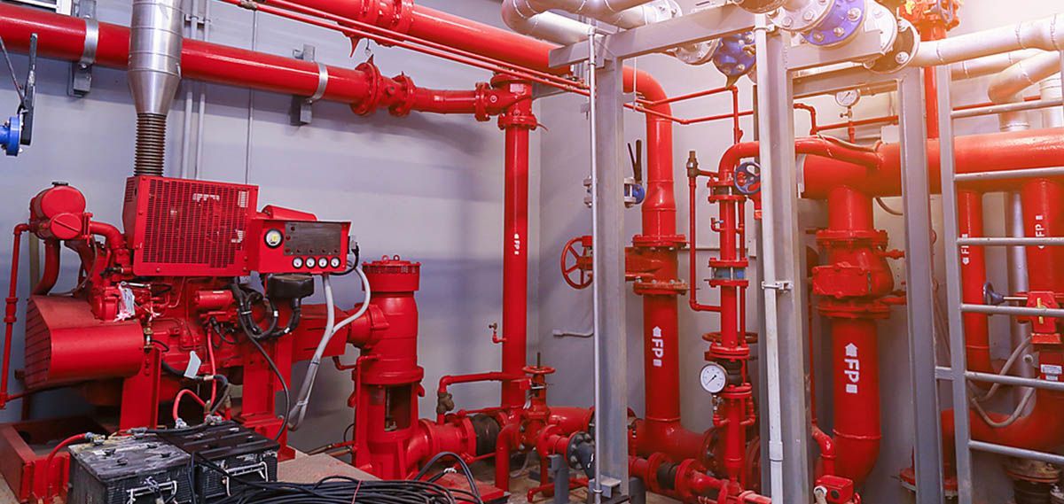 Newly Installed Fire Control System — Fire Protection Services in Goonellabah, NSW