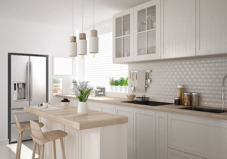 Scandinavian Classic Kitchen — Plumbing Solution in Orange, NSW