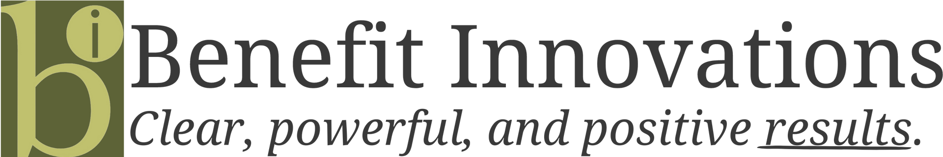 Benefit Innovations logo.