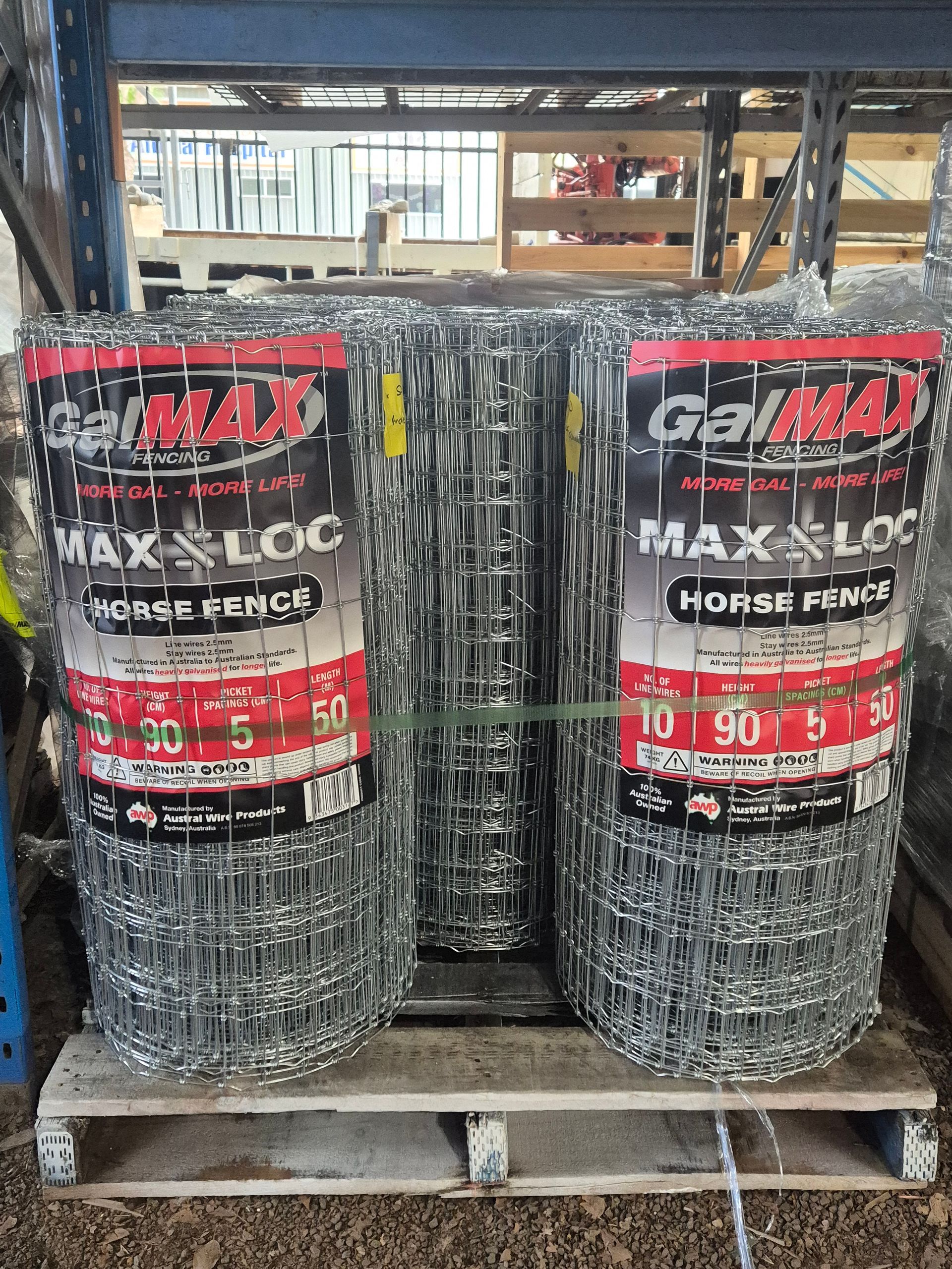 Fencing Hardware in store— Western Pacific Steel in South Grafton, NSW