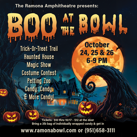 Boo at the Bowl Poster