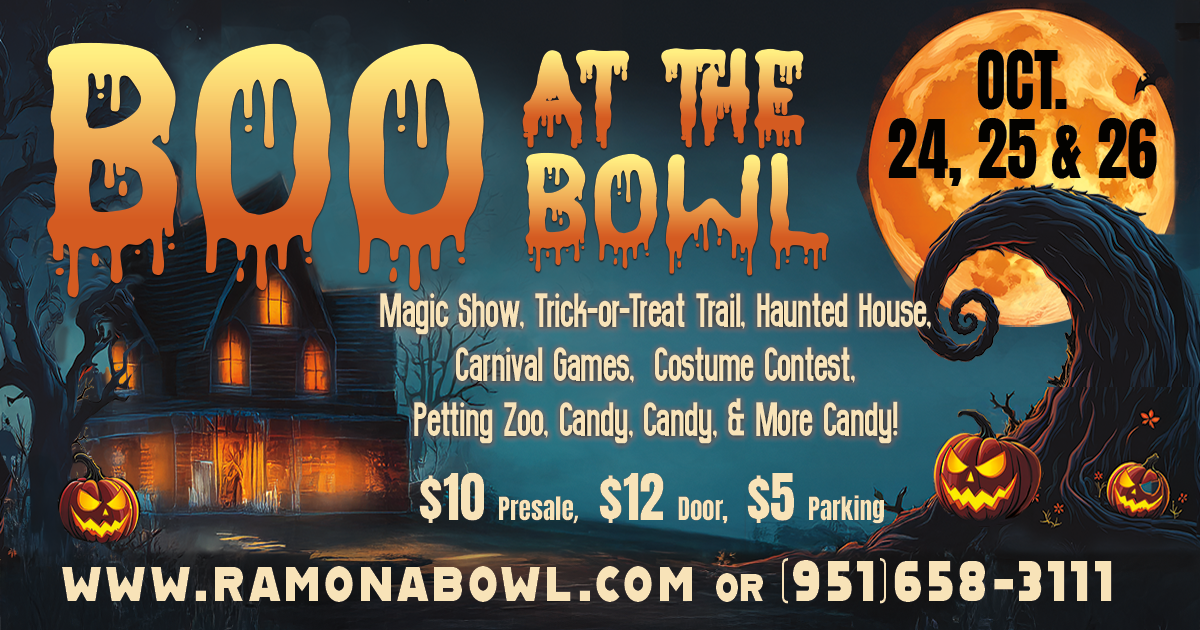 Boo at the Bowl Poster