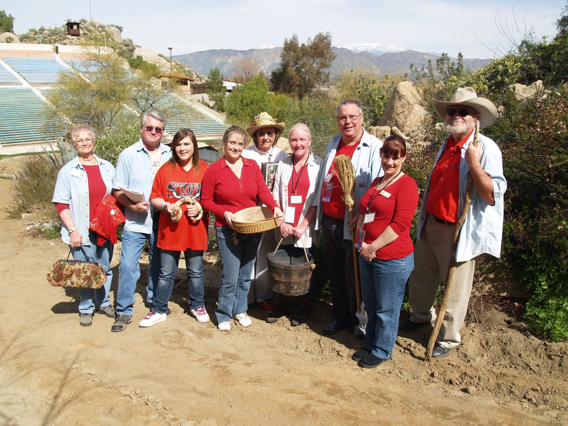 Photo of volunteers for 