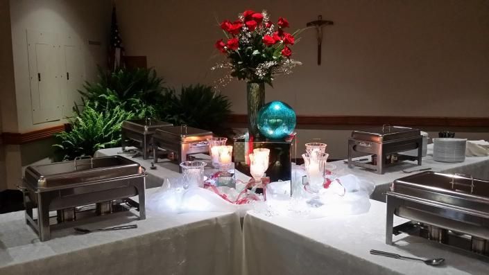 buffet style wedding catering