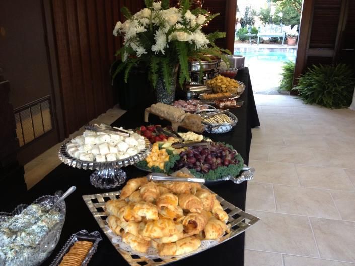 appetizers and finger foods for wedding